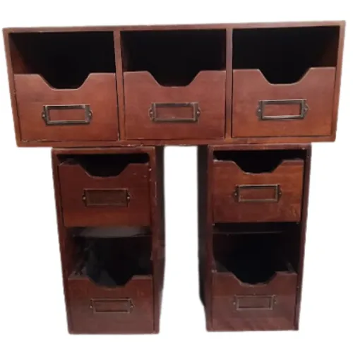 Assorted Wood Mini Cabinet