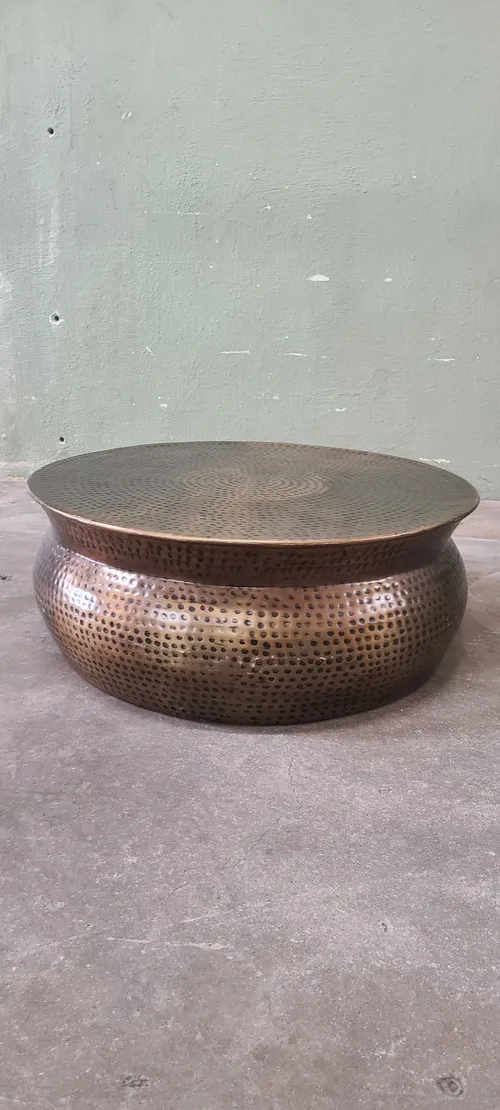 Short Bronze Coffee Table