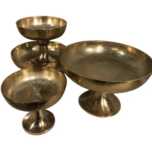 Assorted Gold Compotes