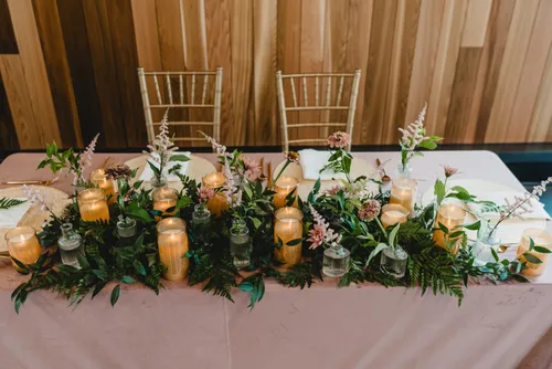 Amber Flicker LED Trio Candles