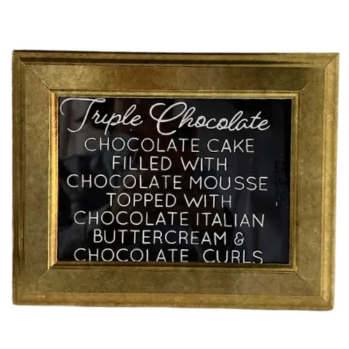 Flat Gold Indented Frames 7