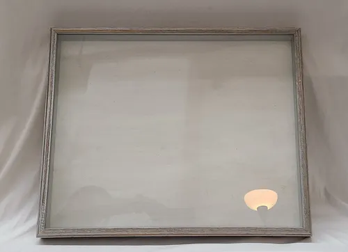 White Washed Shadow Box