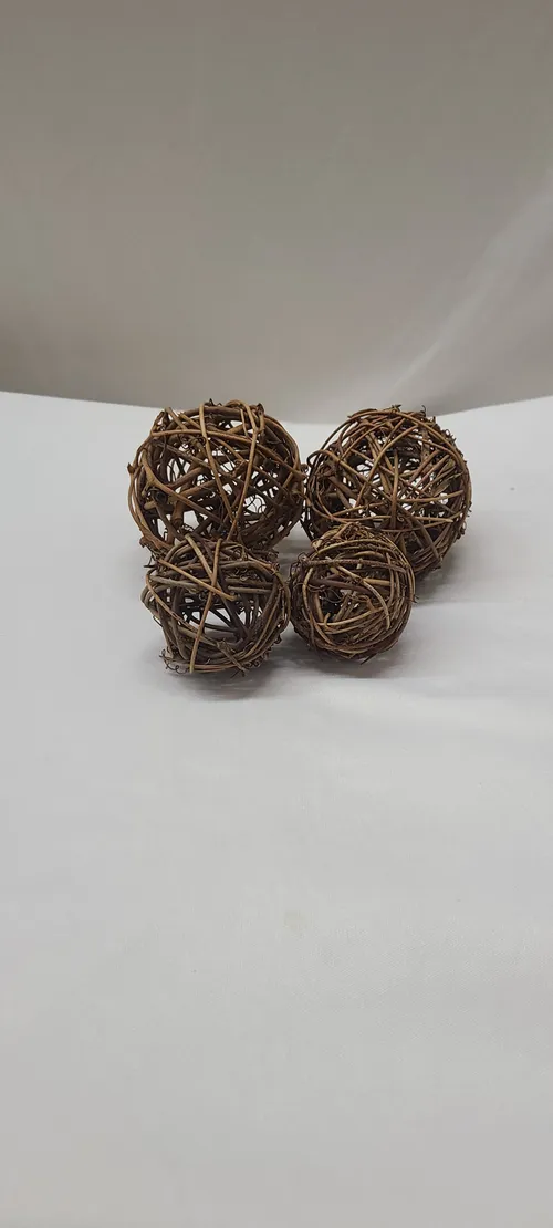 Assorted Mini Wicker Balls
