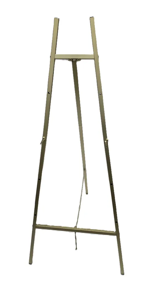 Short Light Gold Adjustable Easel