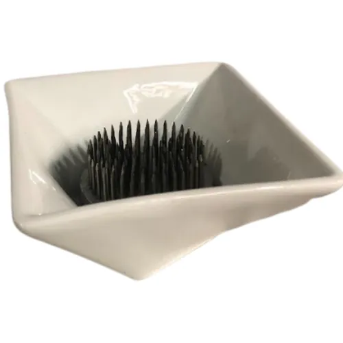 Small Square White Ceramic Dish