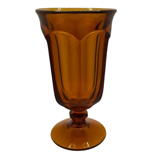 Amber Wine Glass