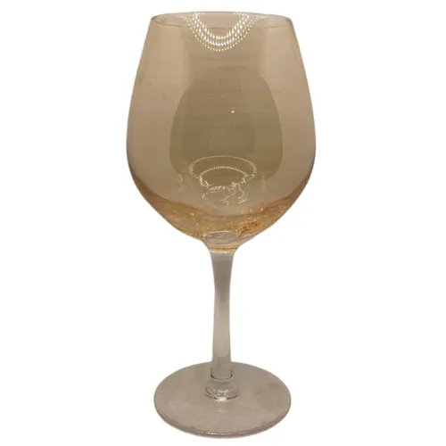 Peach Wine Glass