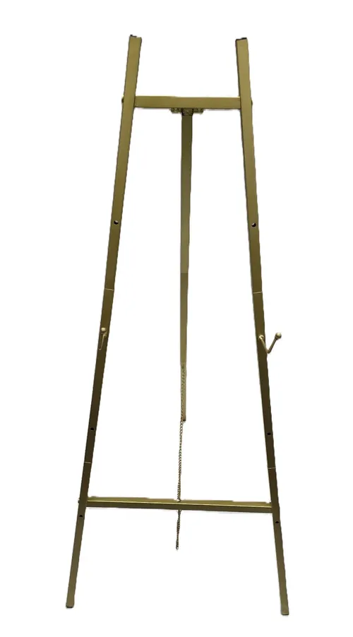 Short Gold Adjustable Easel