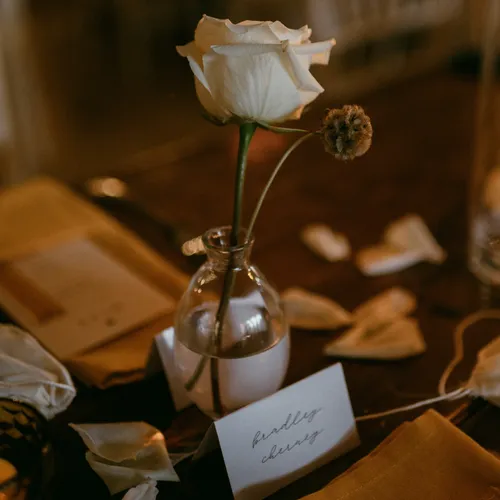 Clear Tall Bud Vases