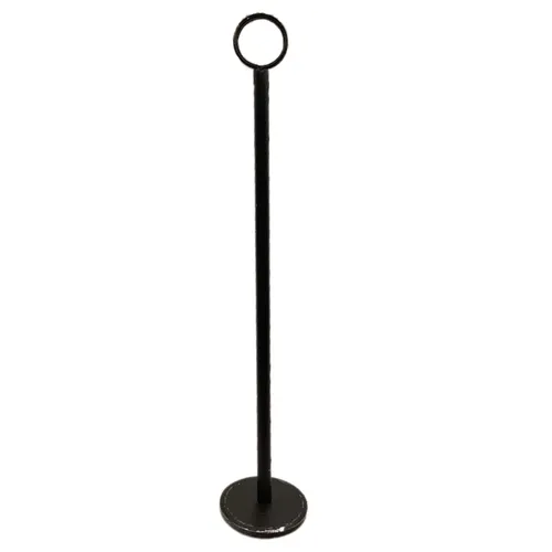 Modern Black Table Number Stand