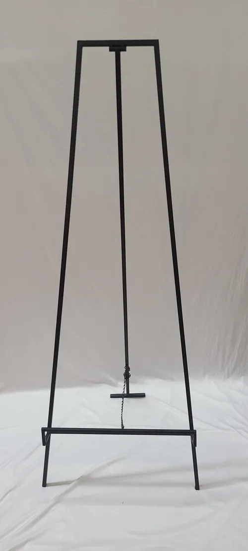 Low Black Metal Easel