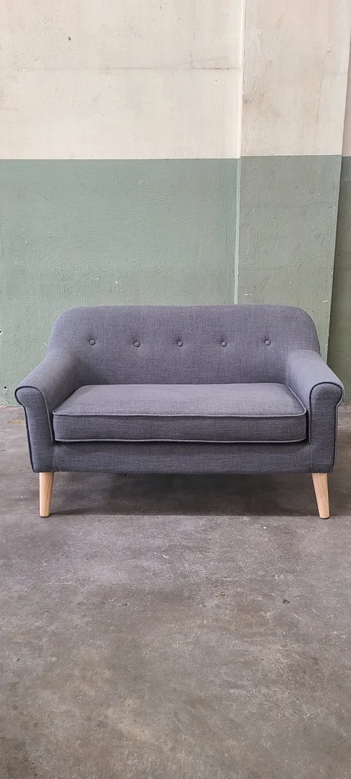 Gray Love Seat