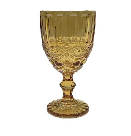 Amber Crest Goblet