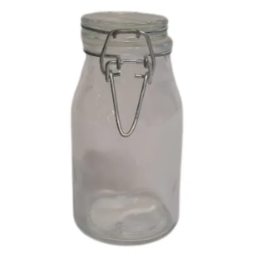 Medium Glass Latch Bud Vase