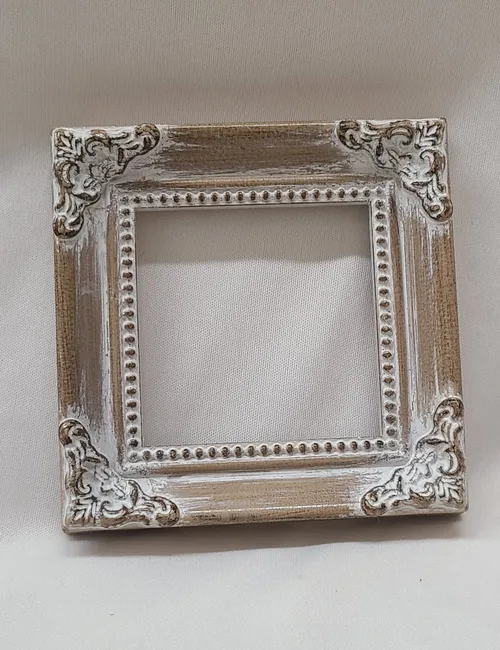 Mini White Washed Frame without Glass