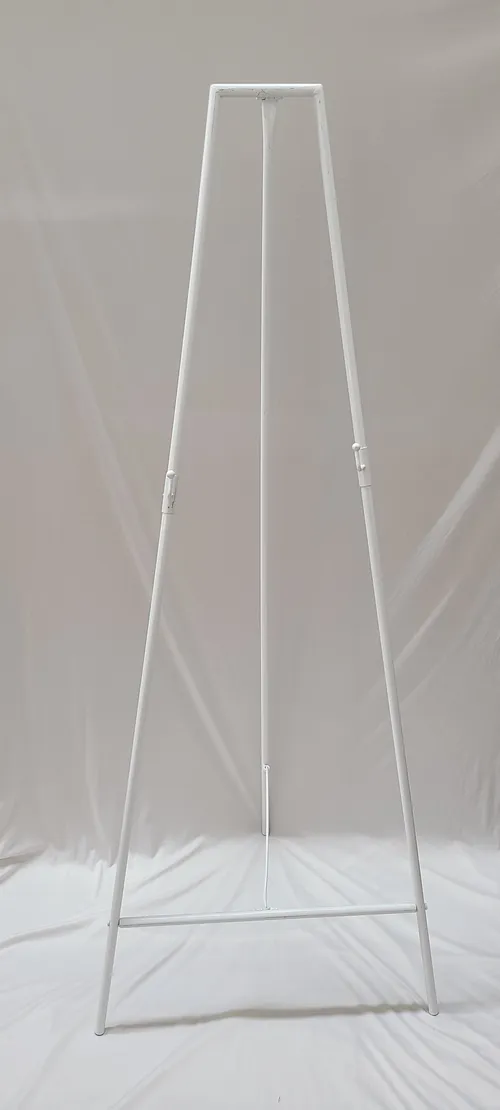 White Metal Easel