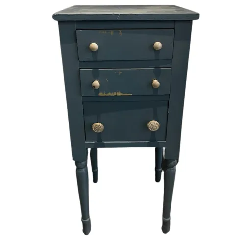 Blue Side Table