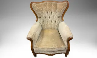 Armchair Green And Brown Vintage