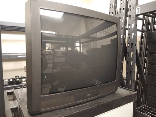 TV Large JVC Vintage