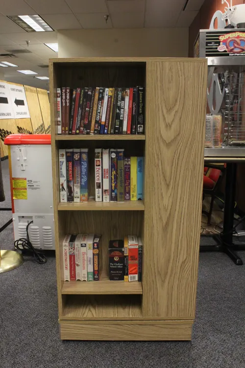 Bookcase Rotating Shelf