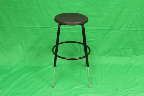 Stool All Black Modern Adjustable