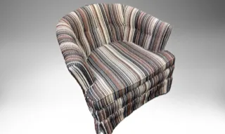 Sofa Striped Fabric