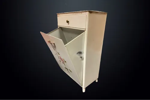 Laundry Basket Vintage 1960s 