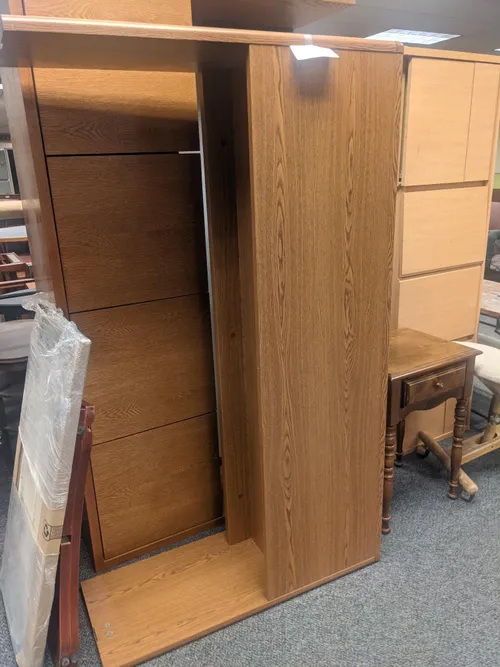 desk wood dispose 