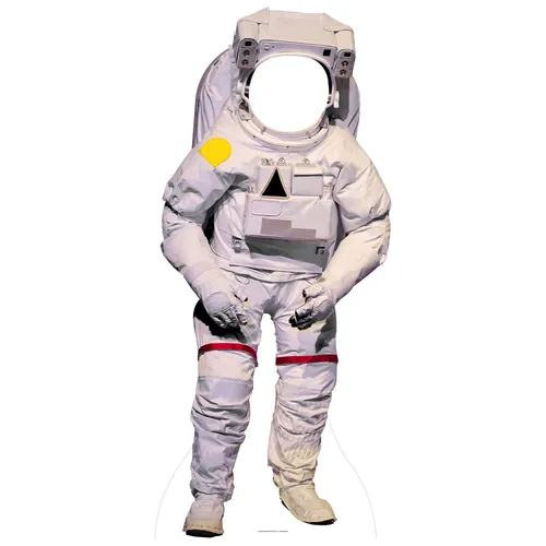 astronaut carboard cutout  