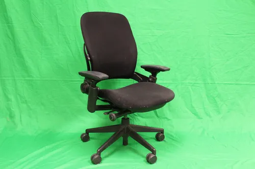 Chair Office Black Cushion Casters