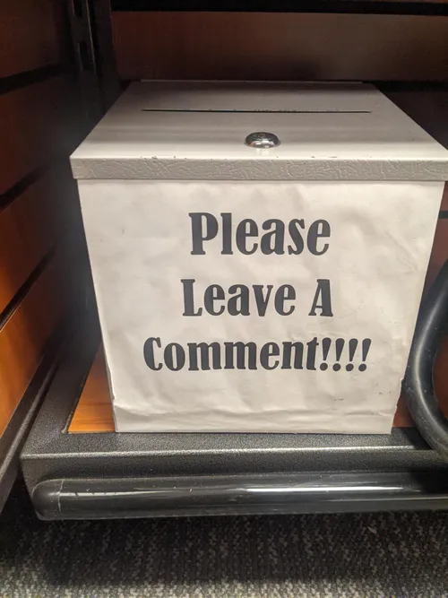 box comment