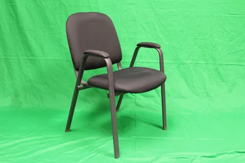 Chair Office Black Cloth Cushion