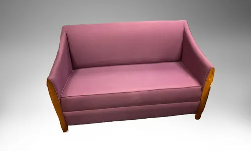 Couch Upholstered Purple
