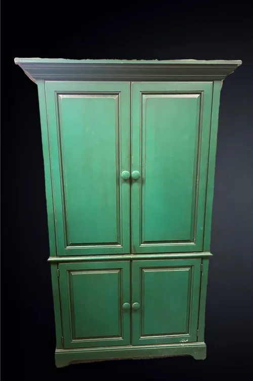 Armoire Large Wood Green