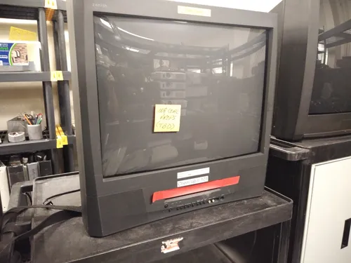 TV Large Vintage Black