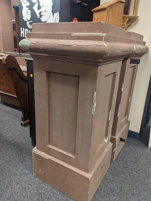 Pillars Brown Ceramic Church