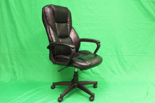 Chair Black Leather Office