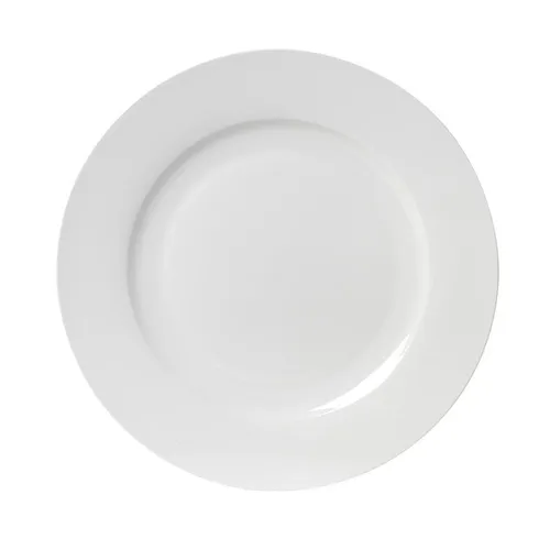white dinner plate 