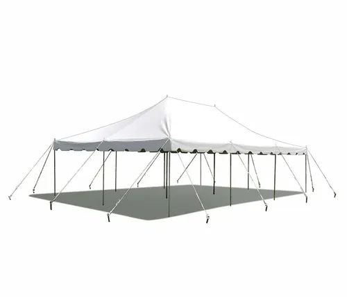 20' x 30’ White Pole Tent