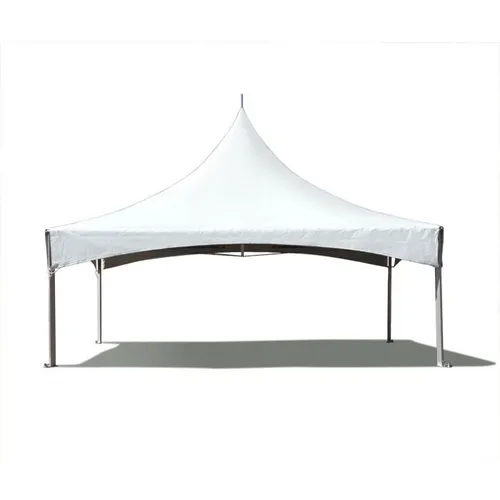20' x 20’ White High Peak Frame Tent