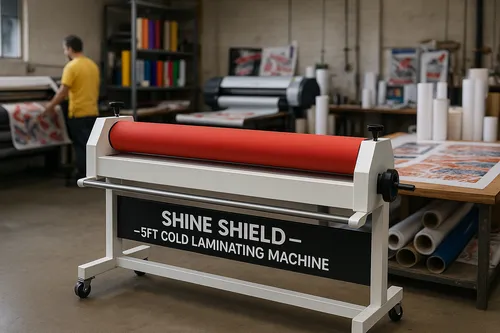 SHINE SHIELD – 5ft. Manual Cold Laminating Machine