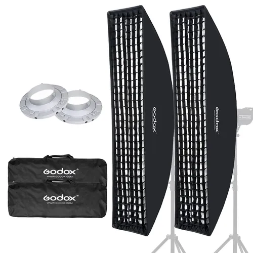Godox Soft Box 35X160 Con Griglia + Anello (Bowens)