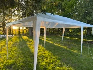 10x20 Standard Event Tent Rental With Sides