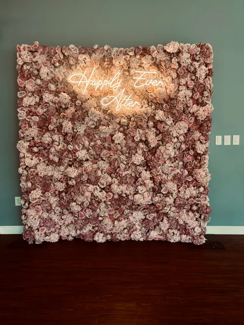 Blush Flower Wall