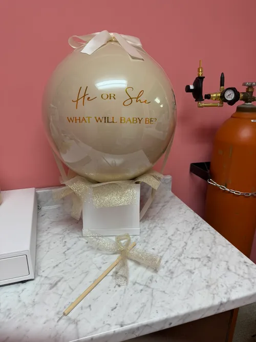 No Mess Gender Reveal Powder Filled Balloon