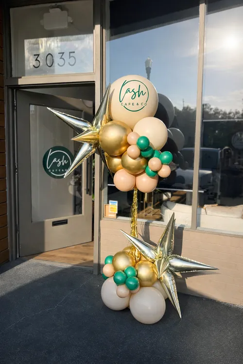 Luxe Fringe Balloon Columns