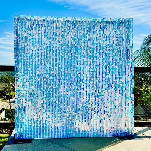 8x8 Iridescent Shimmer Wall