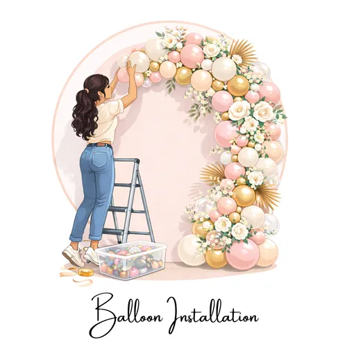 Balloon Garland Installation Quote
