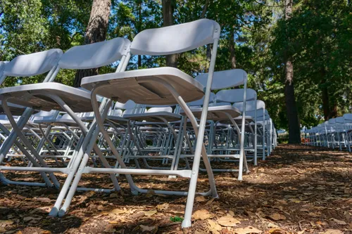 White Plastic Folding Chairs
