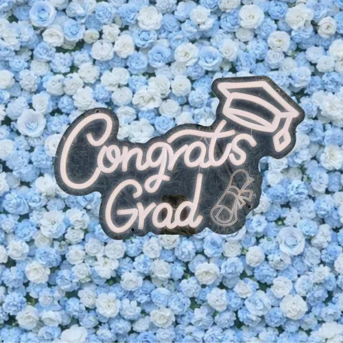 Congrats Grad LED Sign